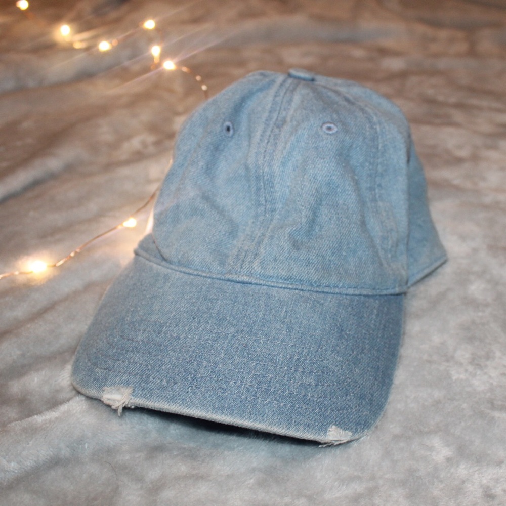 Pacsun distressed denim hat